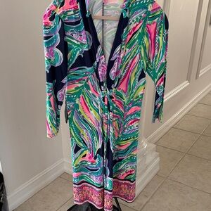 Lilly Pulitzer Colorful Long Sleeve Dress